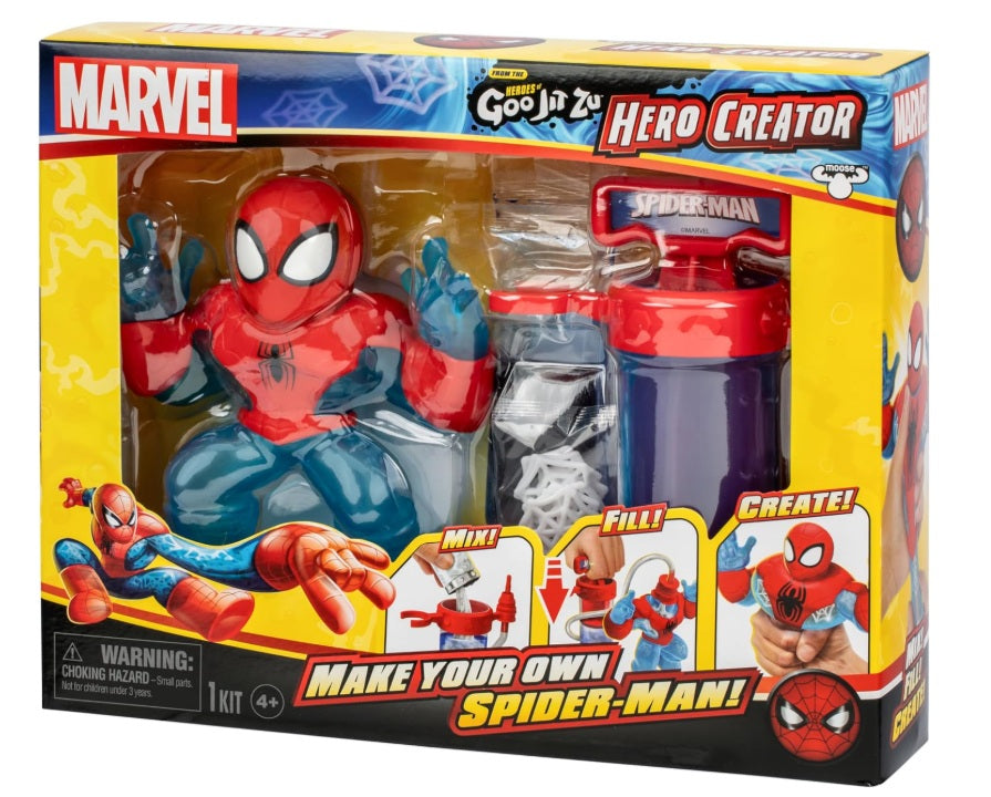 Figurina Goo Jit Zu Spiderman Creator De Erou Goj43003