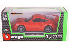 Macheta Bburago 1/32 Porsche 911 Gt Rosu Bb43000-43023Rosu