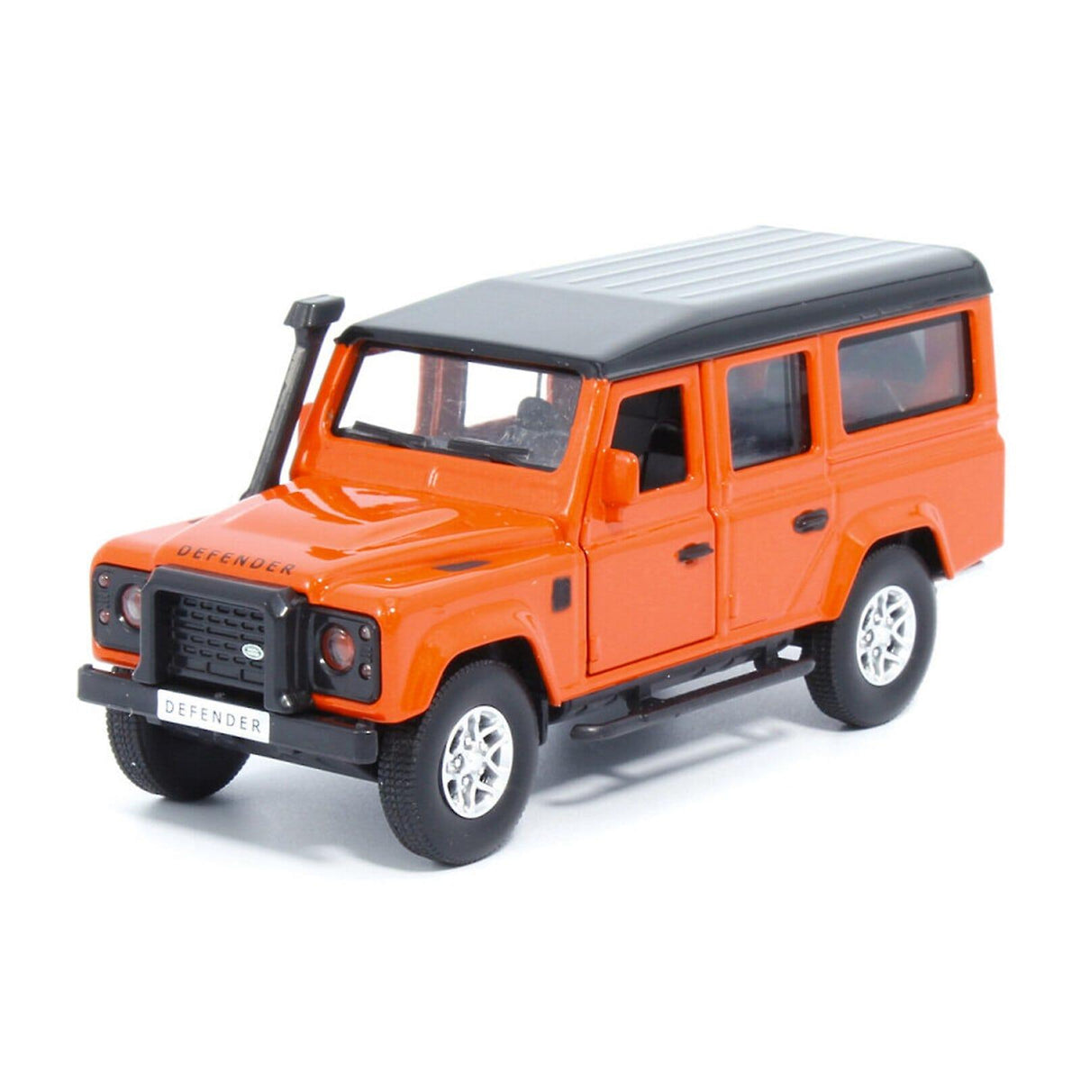 Macheta Bburago 1:32 Street Fire-Land Rover Defender 110 Portocaliu Bb43029Port