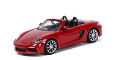Macheta Bburago 1:32 Porsche 718 Boxster Rosu Bb43049Rosu