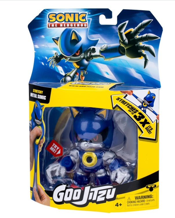 Figurina Goo Jit Zu Sonic S6 Pachet Erou Metal Sonic Goj43117