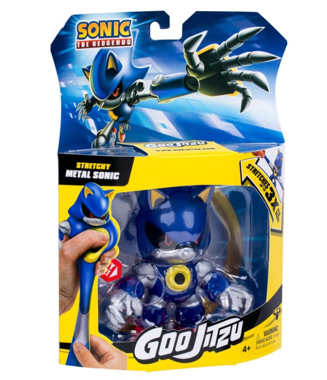 Figurina Goo Jit Zu Sonic S6 Pachet Erou Metal Sonic Goj43117