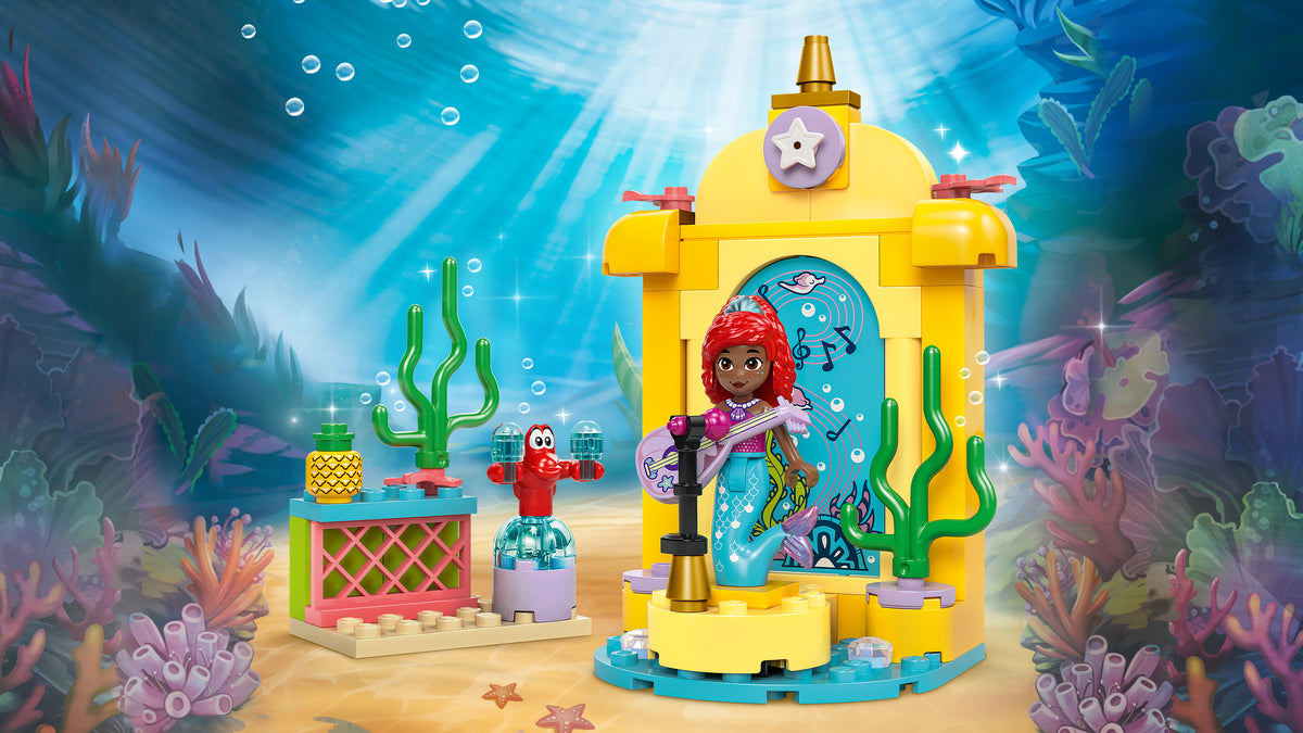 LEGO® Disney Princess™ - Scena muzicala a lui Ariel 43235, 60 piese