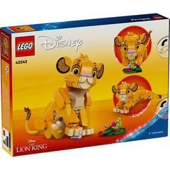 LEGO® Disney - Puiul Simba, Regele Leu 43243, 222 piese