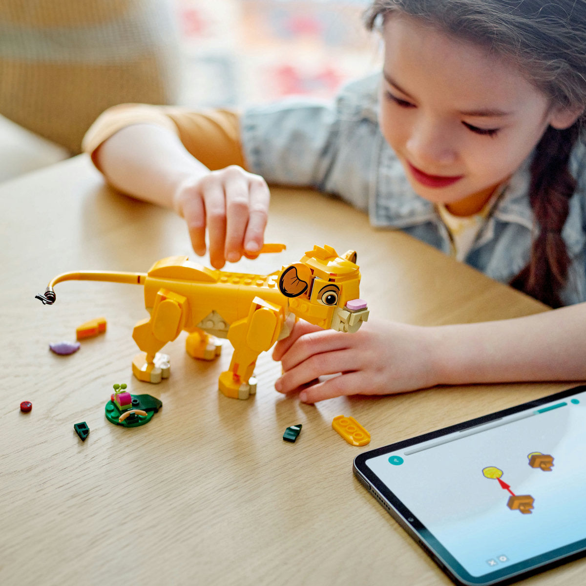LEGO® Disney - Puiul Simba, Regele Leu 43243, 222 piese