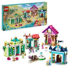 LEGO® Disney Princess - Aventura la piata a printesei Disney 43246, 817 piese