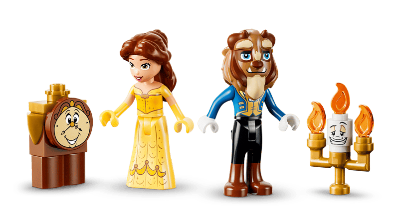 Set de constructie LEGO® | Disney Princess Castelul fermecat al lui Belle si al Bestiei 43289, Jucarii pentru Copii de 5+ ani, Jucarii pentru Fete si Baieti, Idee de Cadou pentru Copii
