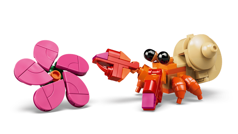 Set de constructie LEGO® | Disney Moana Pua Jucarie de constructie Decor cu purcelus 43292, Jucarii pentru Copii, Jucarii pentru Fete si Baieti, Idee de Cadou pentru Copii