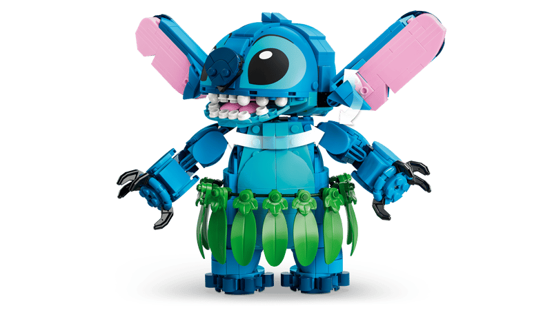 Set de constructie LEGO® | Disney Stitch si Scrump 43296, Jucarii pentru Copii, Jucarii pentru Fete si Baieti, Idee de Cadou pentru Copii