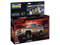 Set Model Jim Hopper Chevy Blazer K5: Stranger Things Revell Cu Accesorii