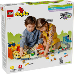 LEGO® DUPLO - Tren comunitar mare si interactiv 10428, 103 piese