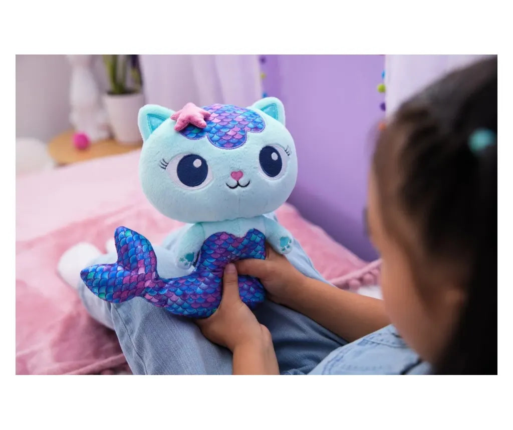 Casa De Papusi Gabby Fin-Tastic Pisirena Plus Inalt De 25 Cm Cu Coada De Sirena Mobila Spm6071766