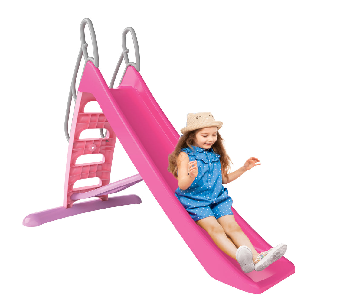 DOHANY Tobogan Speed 170 cm cu manare, roz, DO465ROZ