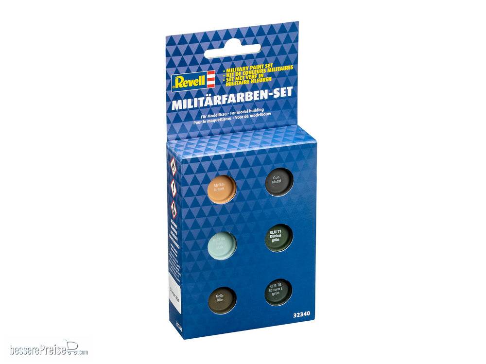 Set De Culori Email – Military 1 (6X 14Ml) –  Revell Rev32340
