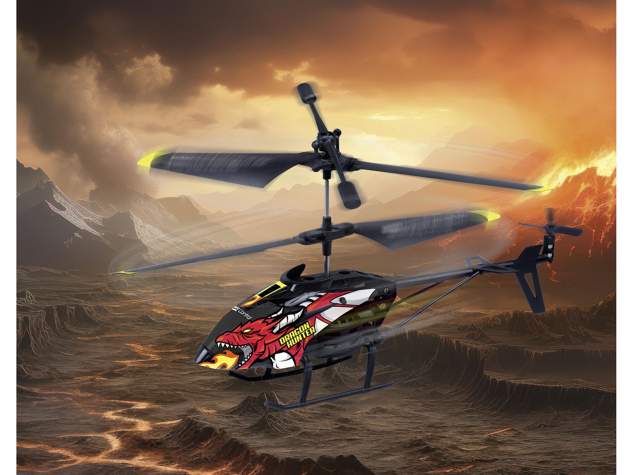 Revell Control Elicopter Rc Dragonhunter Revrc23990