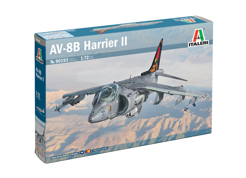Kit Modelism Avion Italeri AV-8B Harrier II, 1:72, IT90193