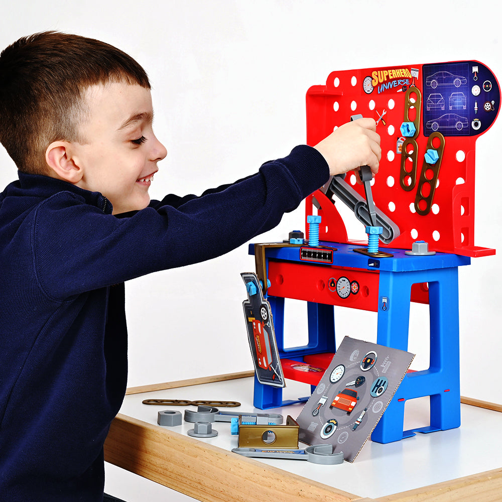 Banc de lucru Mega Superhero 37 piese 5002