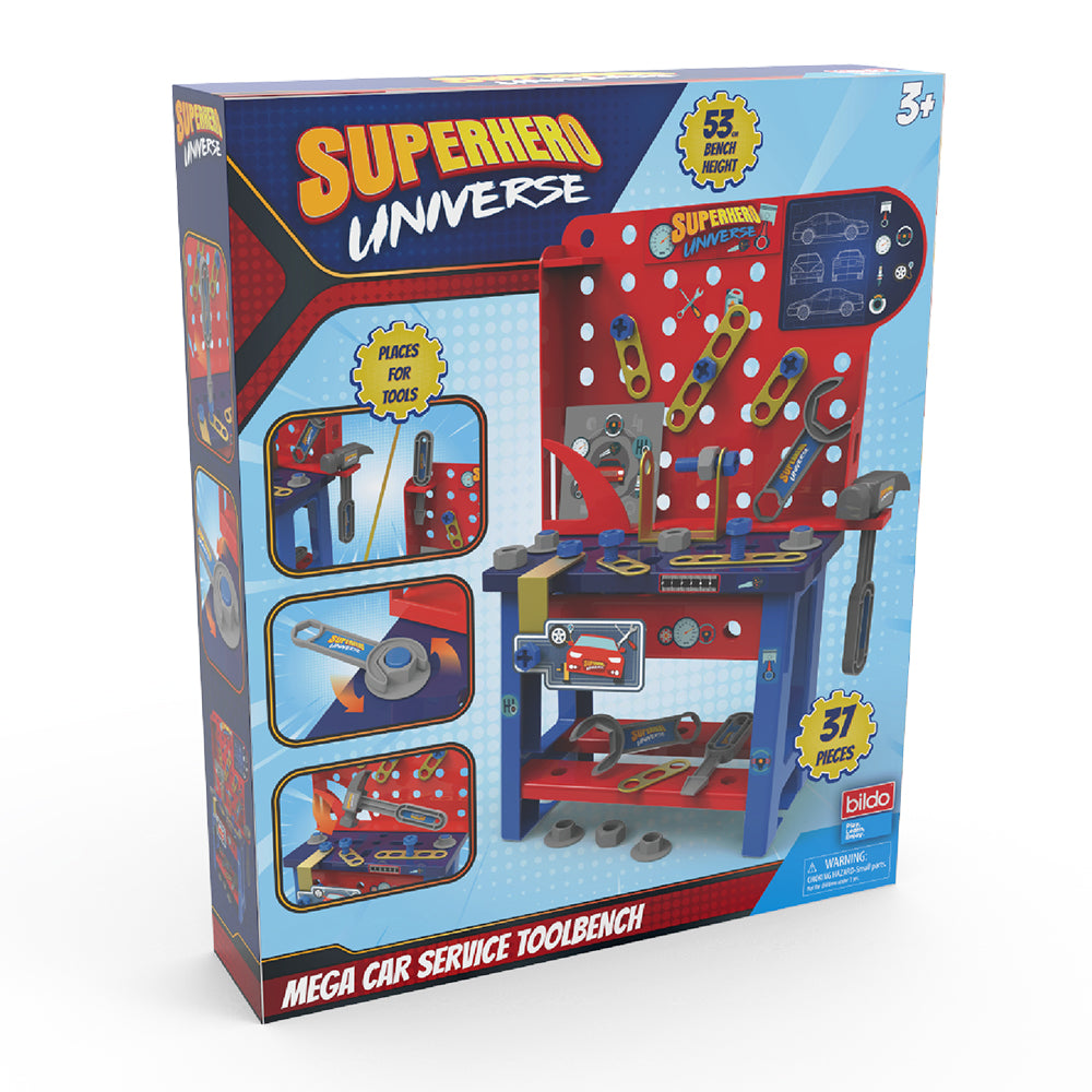 Banc de lucru Mega Superhero 37 piese 5002