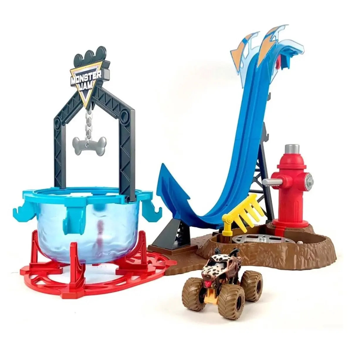 Monster Jam Set Aruncatoarele De Noroi  Mud Blasters Spm6072014