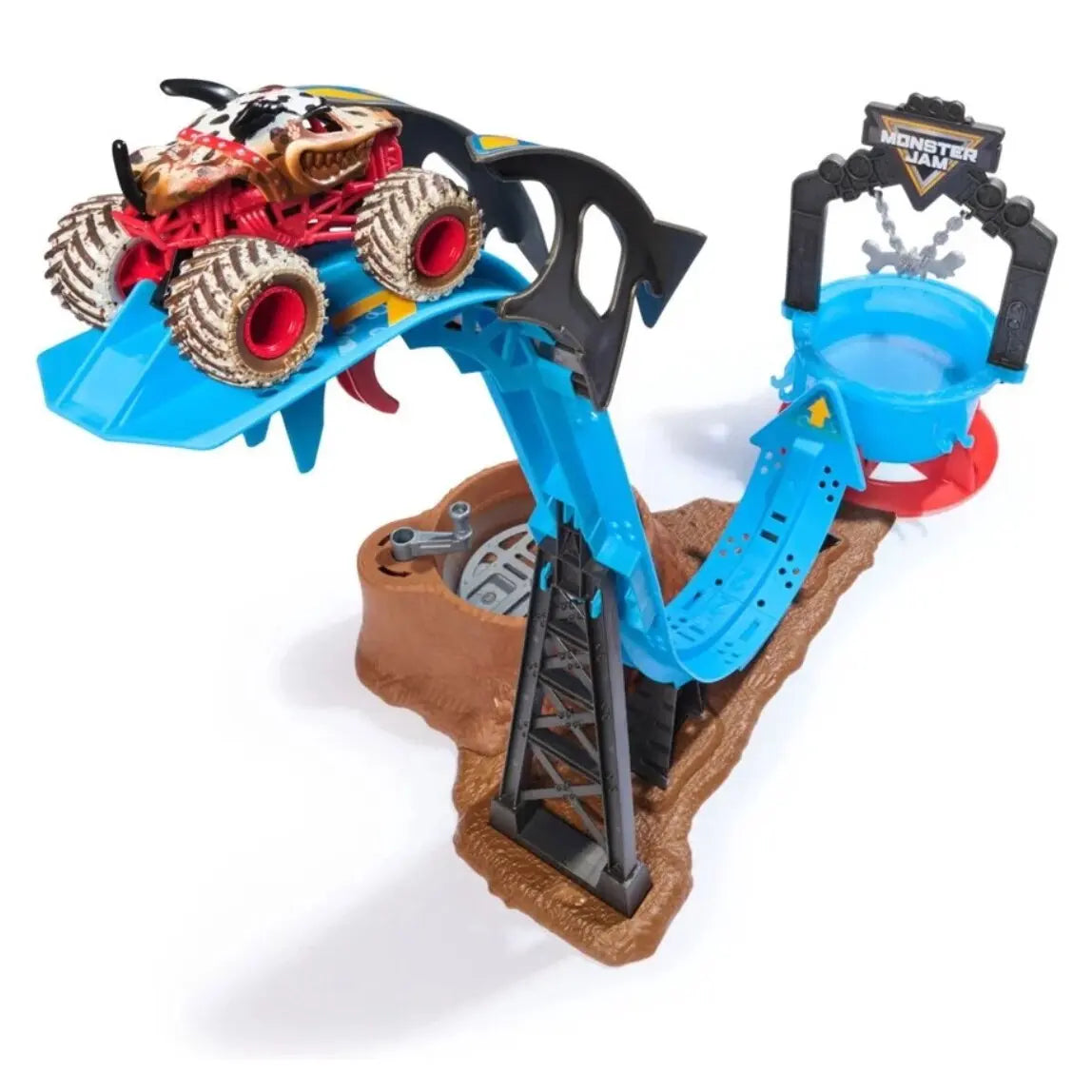 Monster Jam Set Aruncatoarele De Noroi  Mud Blasters Spm6072014