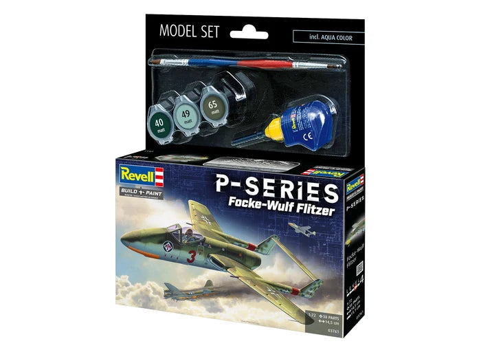 Revell model kit Focke-Wulf TL Jäger „Flitzer” P-Series – Model Set 1:72