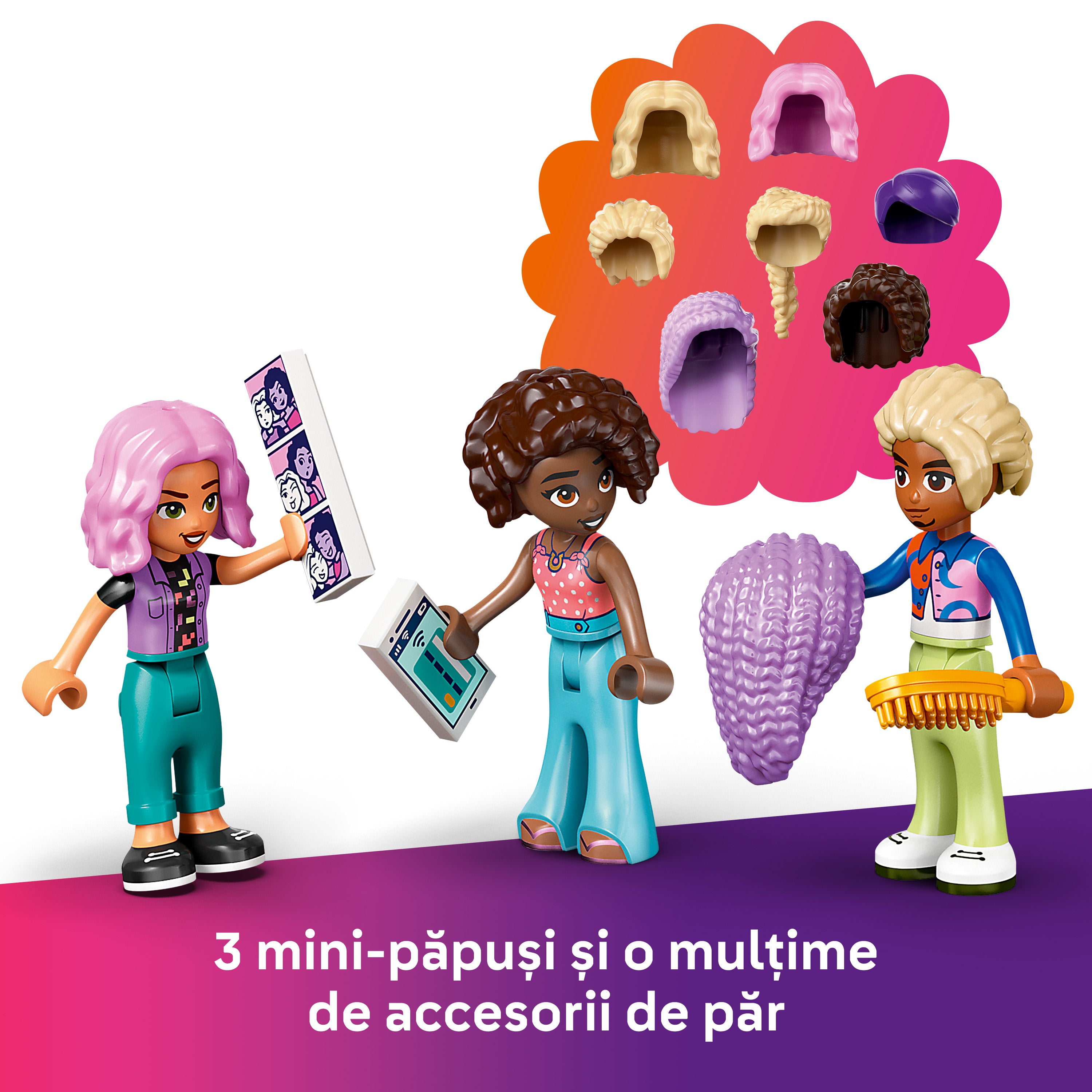 LEGO® Friends - Salon de coafura si magazin de accesorii 42662, 347 piese