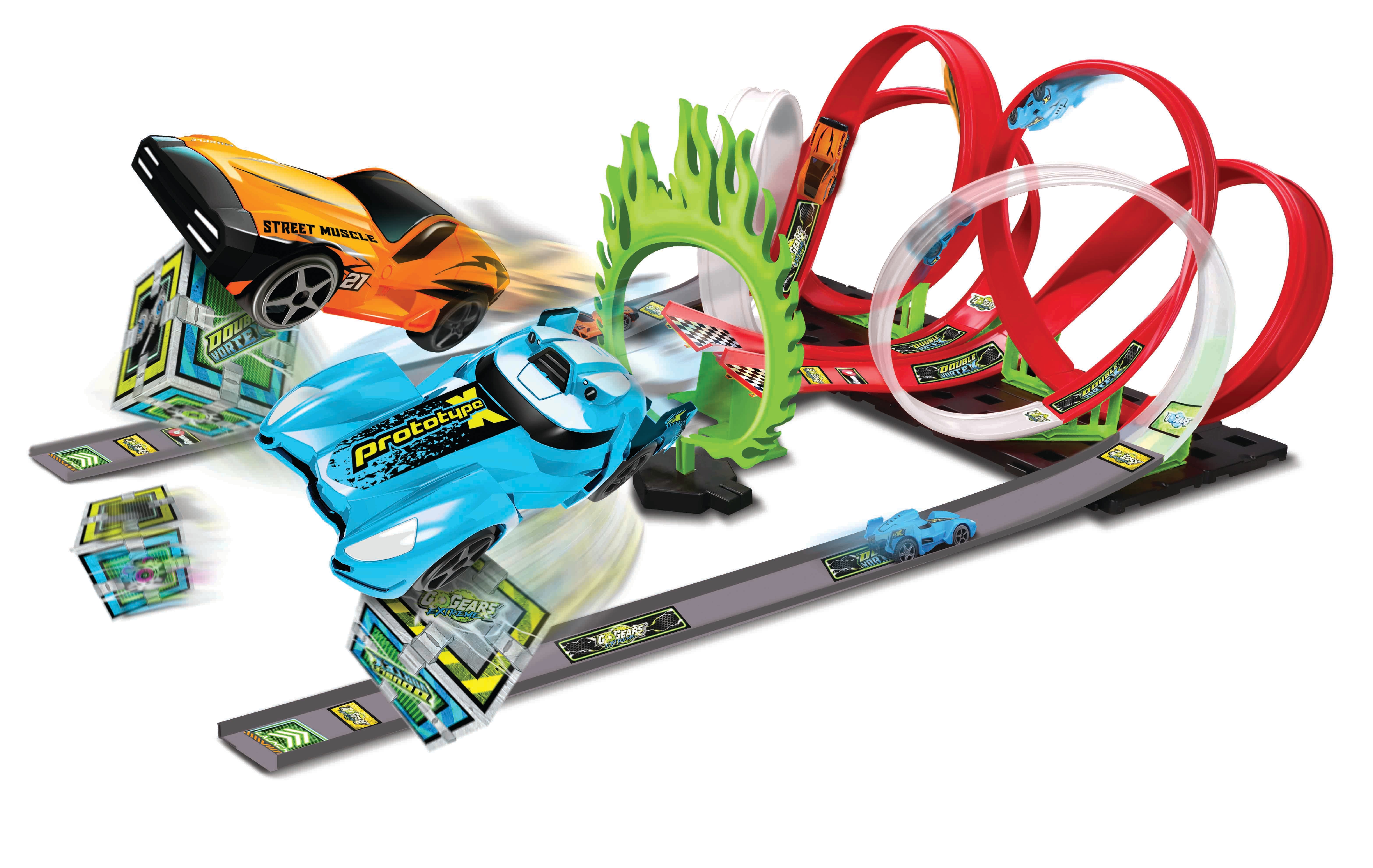 Bb30532 Pista Go Gears - Extreme Double Vortex- Pista Cu 2 Masinute