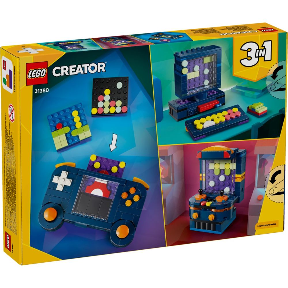LEGO® Creator 3 în 1 – Consolă de jocuri video retro