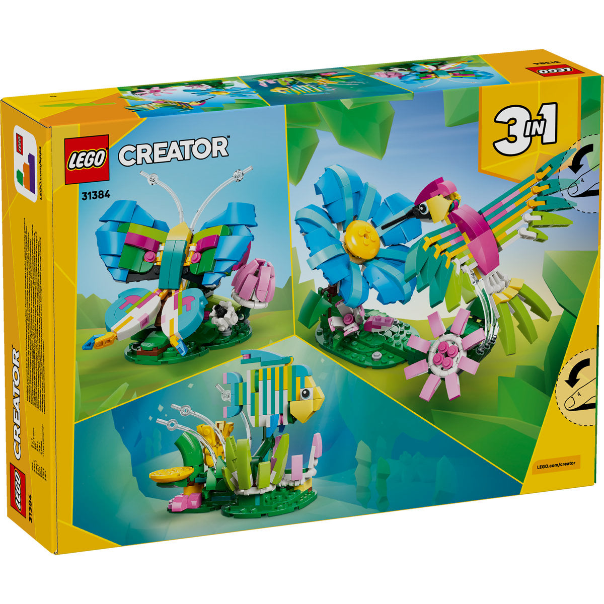 LEGO® Creator 3 în 1 – Animale sălbatice: Colibri colorat