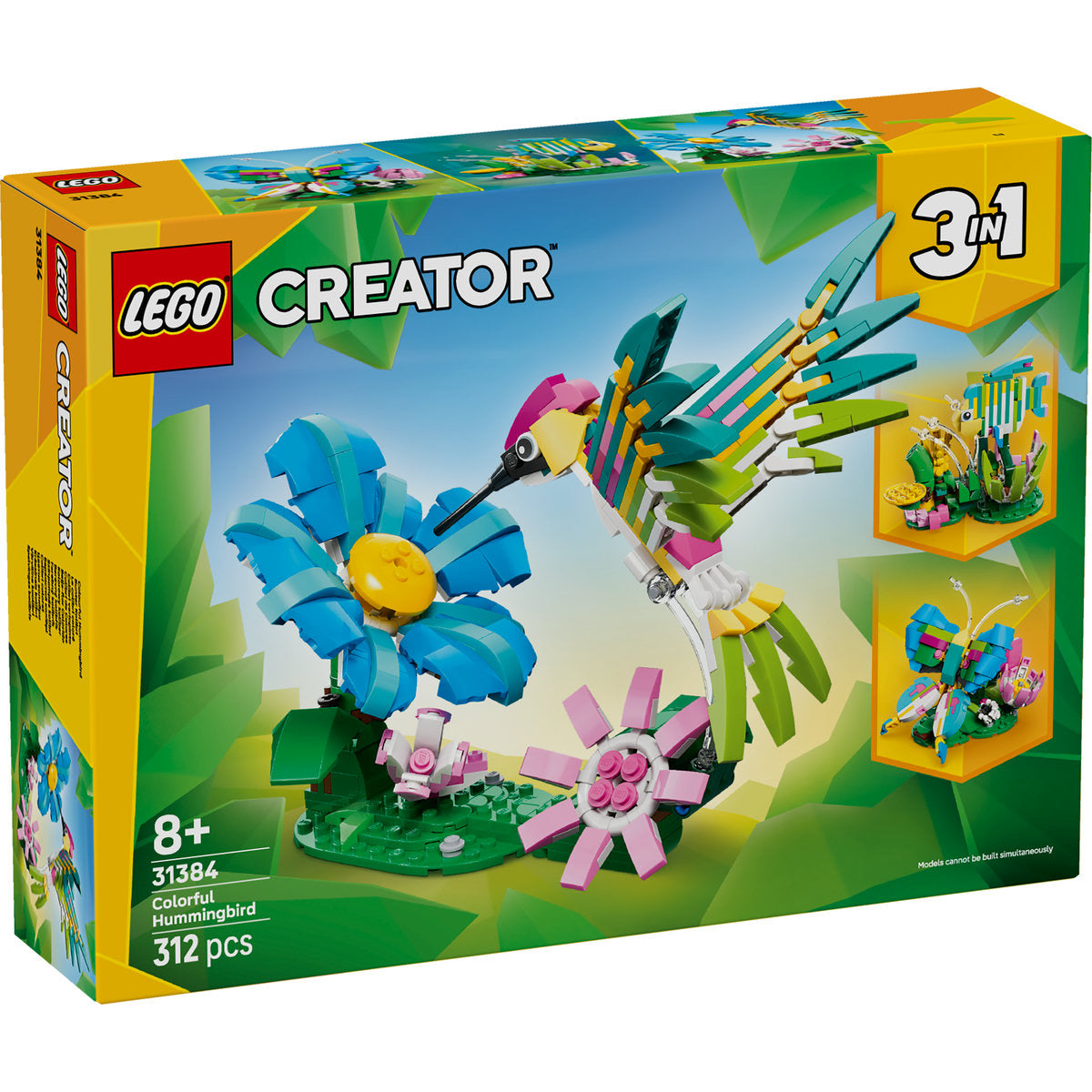 LEGO® Creator 3 în 1 – Animale sălbatice: Colibri colorat