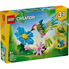 LEGO® Creator 3 în 1 – Animale sălbatice: Colibri colorat