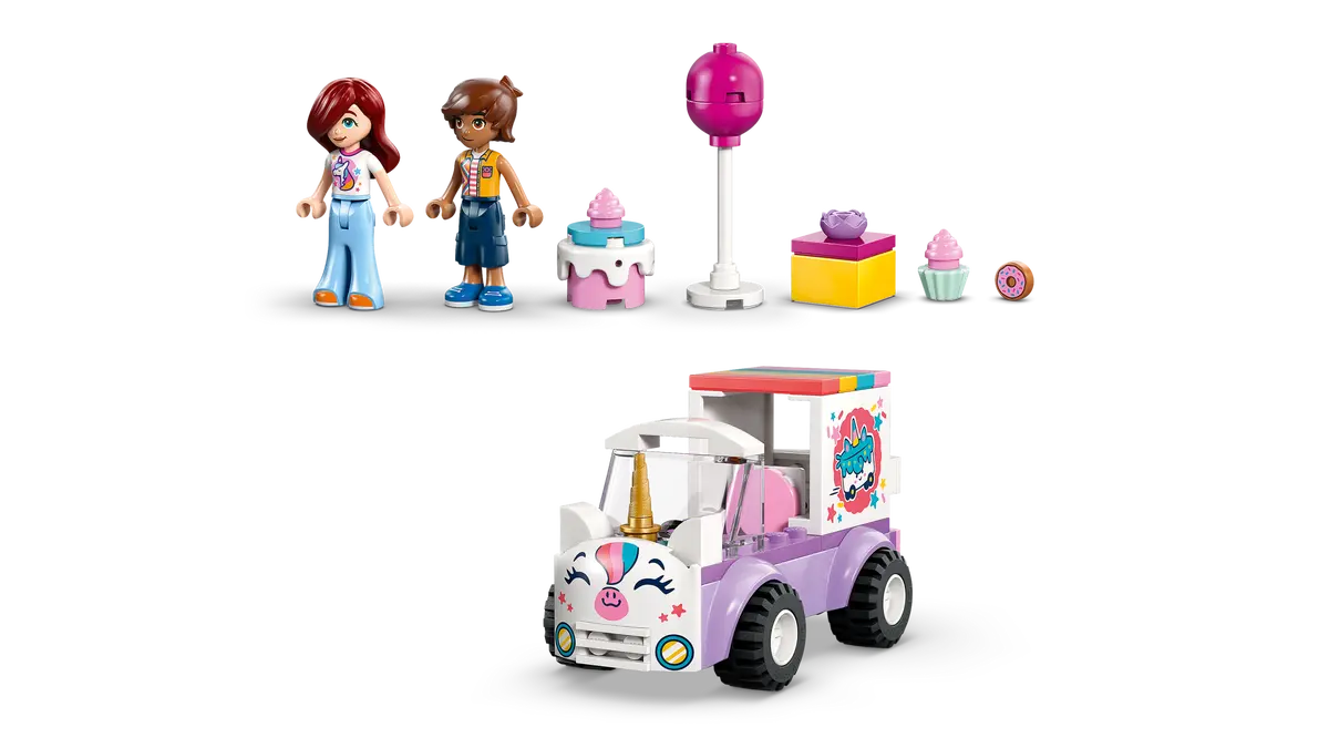 LEGO® Friends – Mașină-unicorn pentru livrare de torturi