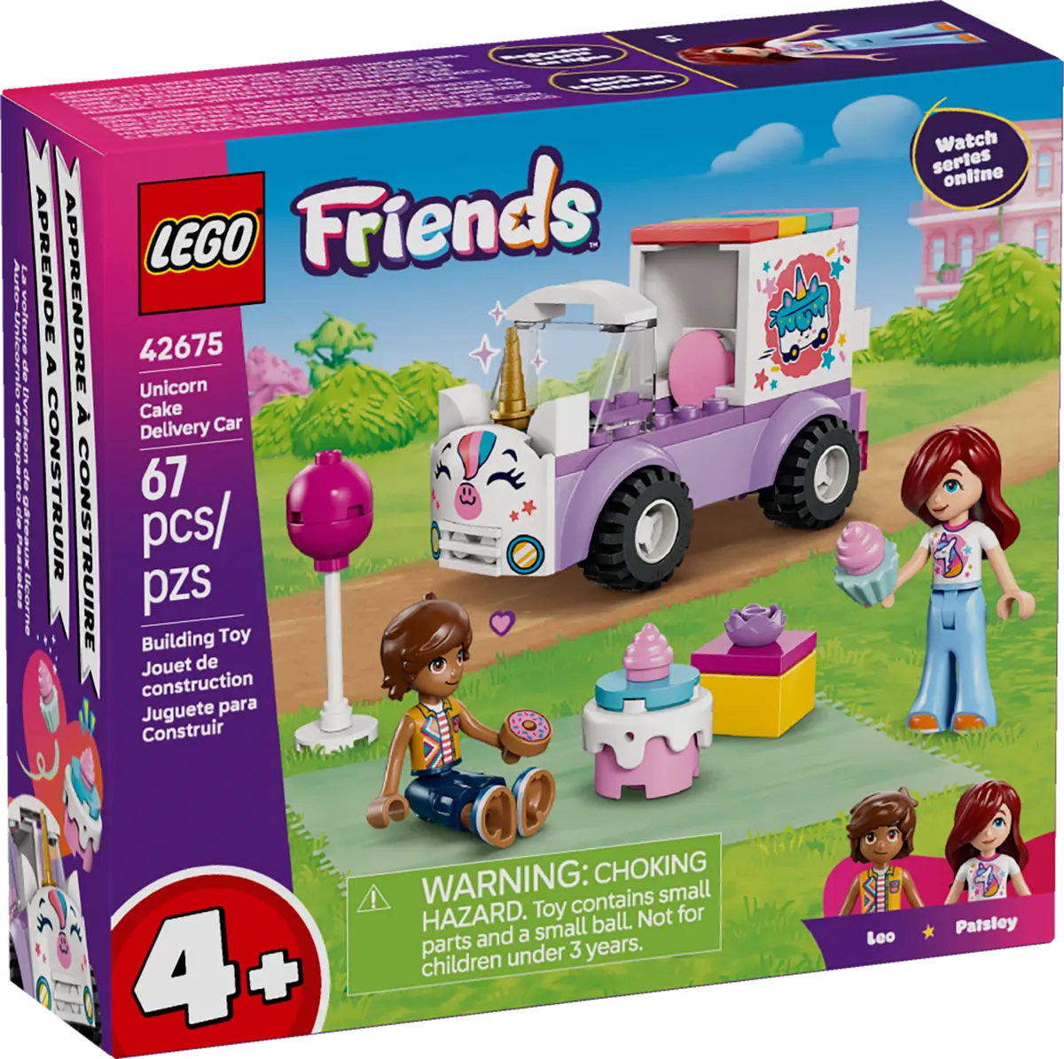 LEGO® Friends – Mașină-unicorn pentru livrare de torturi