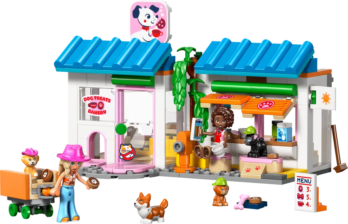 LEGO® Friends - Brutărie Cu Bunătăți Pentru Câini