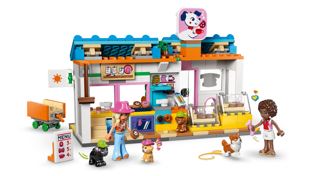 LEGO® Friends - Brutărie Cu Bunătăți Pentru Câini