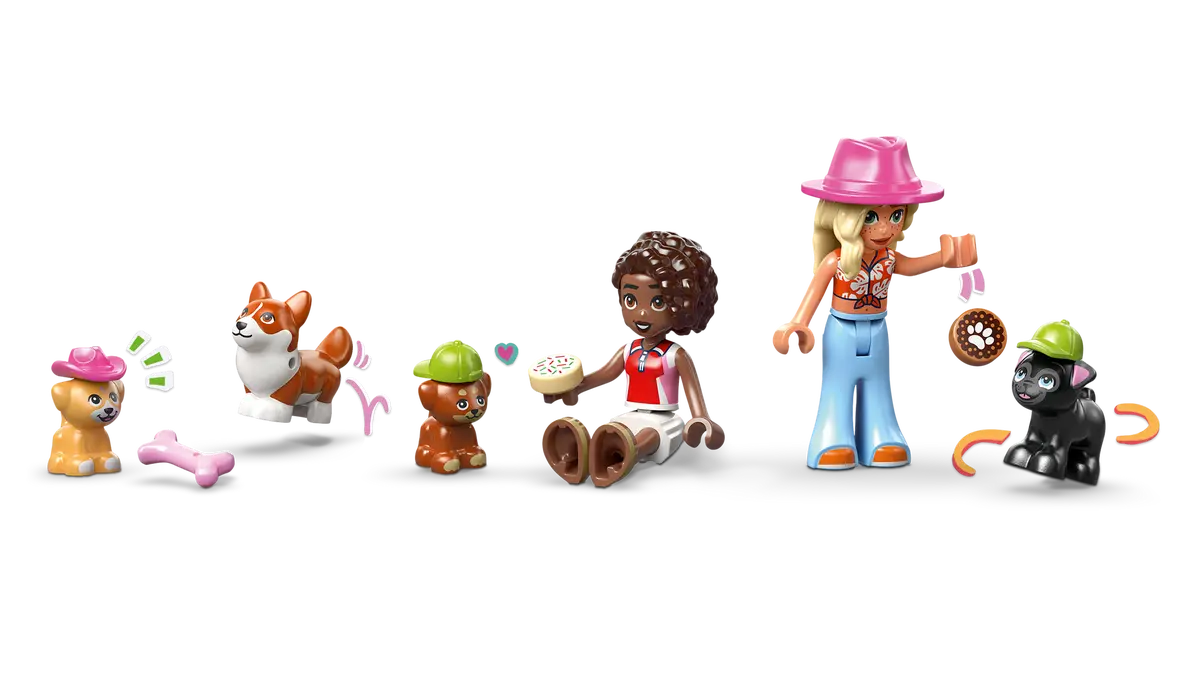 LEGO® Friends - Brutărie Cu Bunătăți Pentru Câini