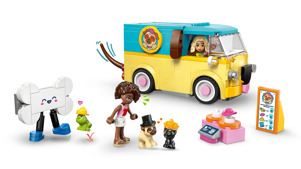LEGO® Friends - Furgonetă Cu Accesorii Pentru Animale De Companie