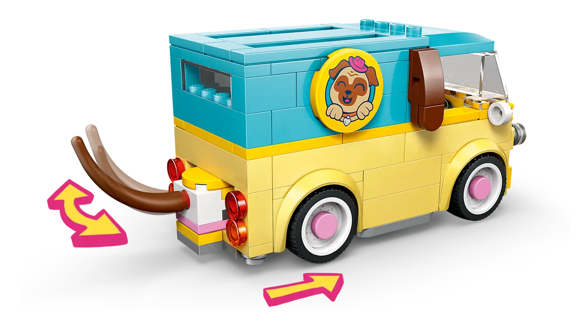 LEGO® Friends - Furgonetă Cu Accesorii Pentru Animale De Companie