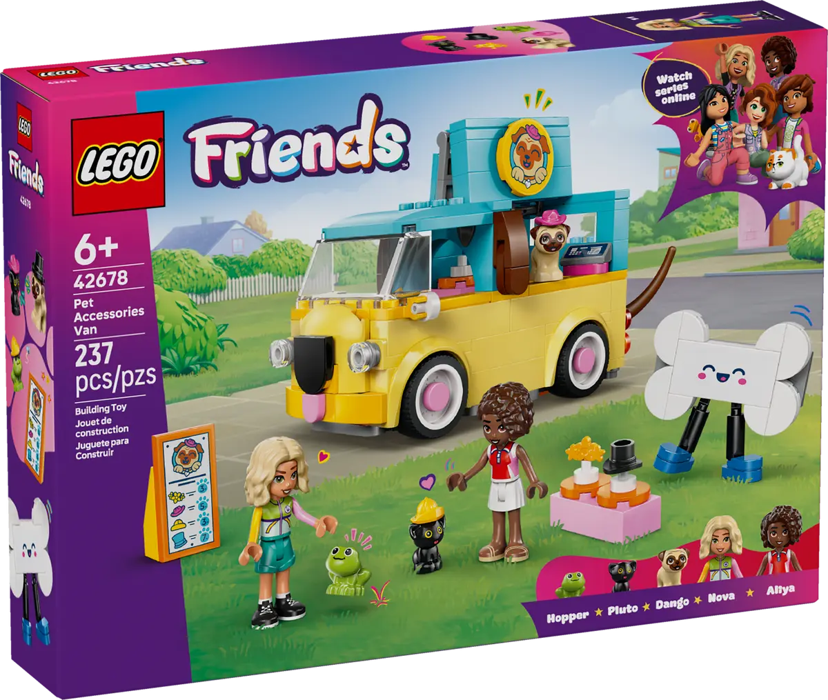 LEGO® Friends - Furgonetă Cu Accesorii Pentru Animale De Companie