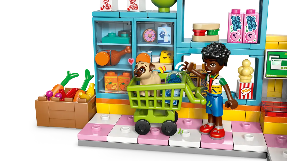 LEGO® Friends – Magazinaș în orașul Heartlake