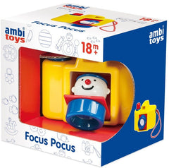 Aparat foto pentru bebelusi Ambi Toys Focus Pocus, 18 luni+, JGC31145