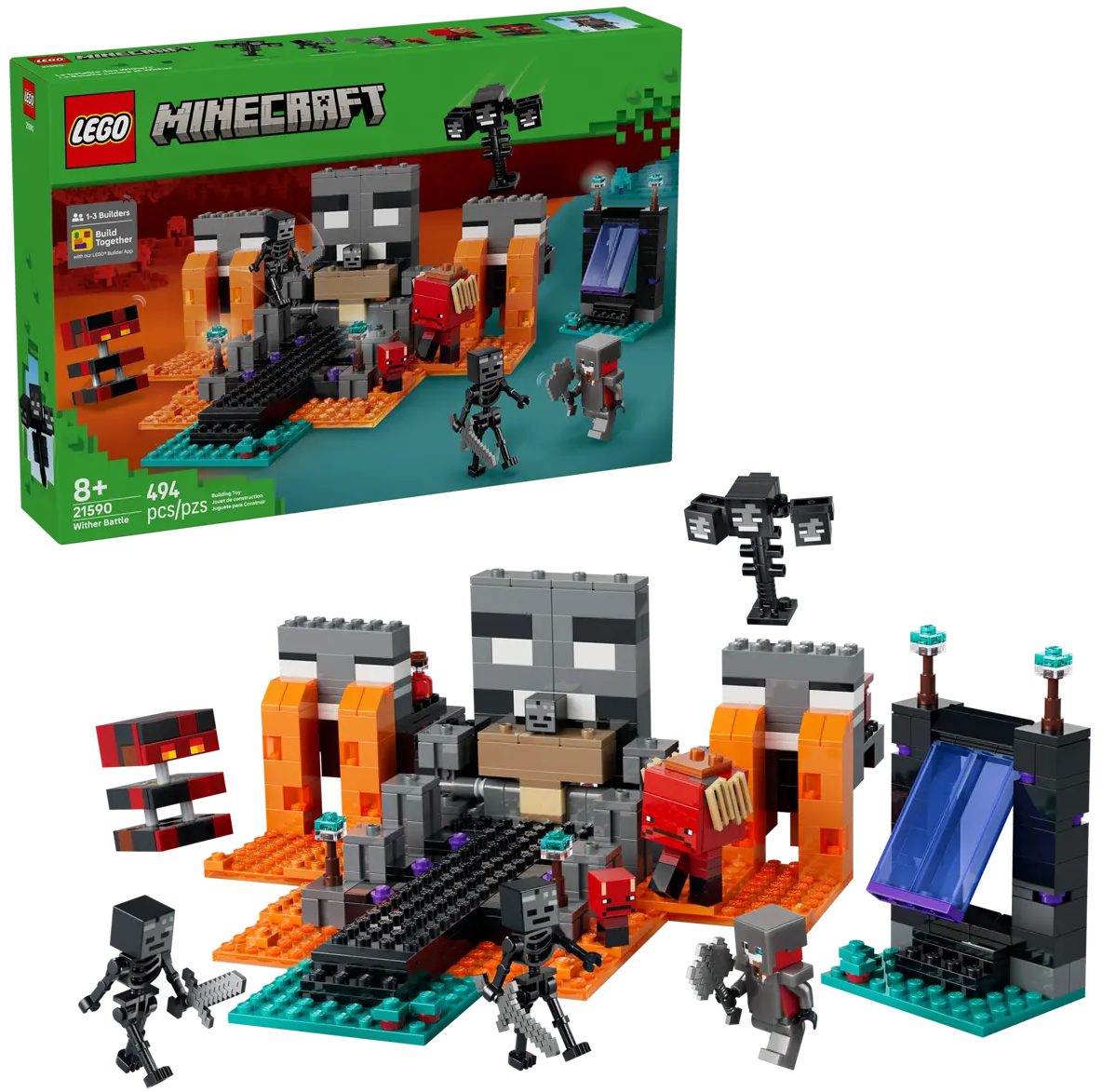 LEGO® Minecraft® - Lupta Cu Wither