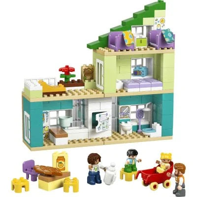 Lego Casă Modernă De Familie 3 În 1, Cu Figurine 10470