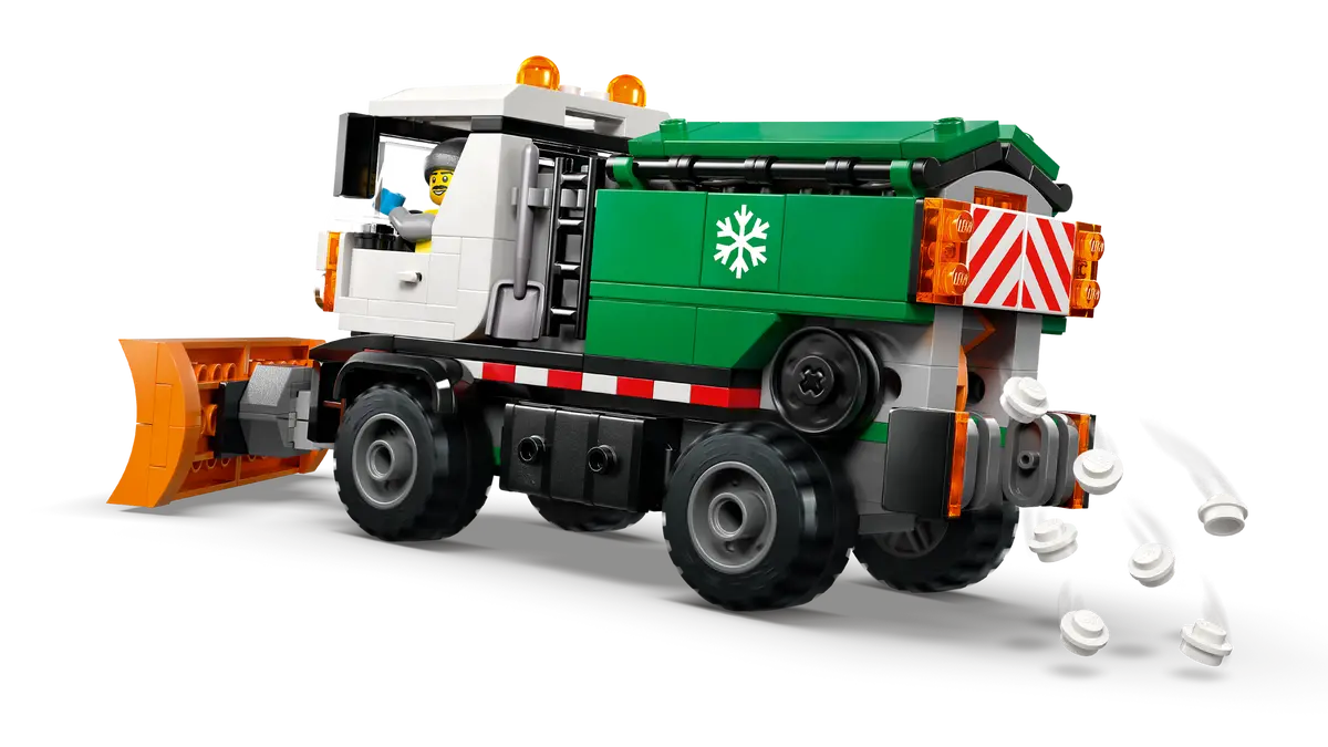 LEGO® City – Vehicul cu plug de zăpadă