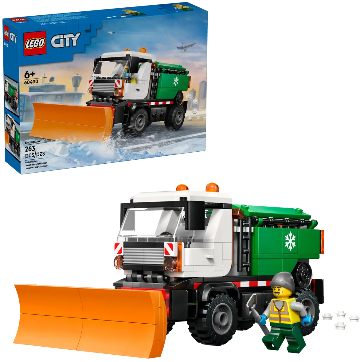 LEGO® City – Vehicul cu plug de zăpadă