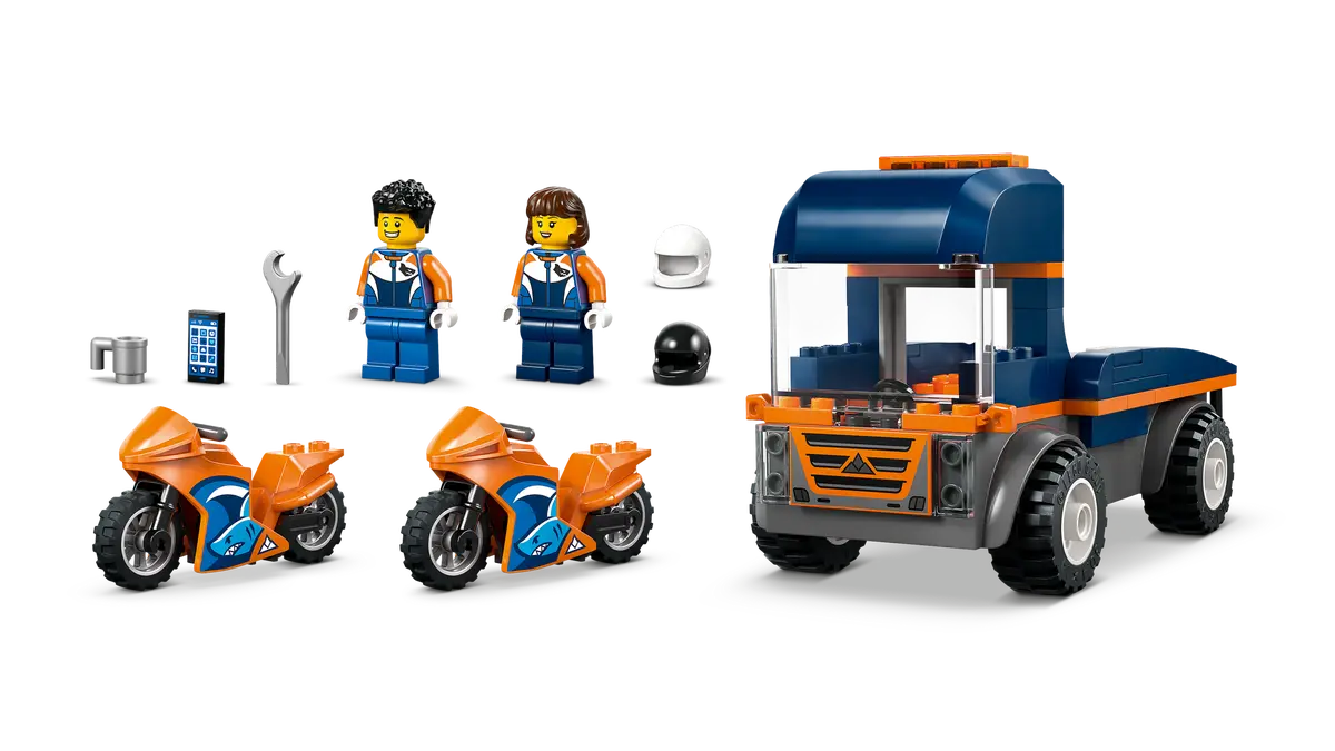 LEGO® City – Transportor de motociclete