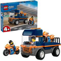 LEGO® City – Transportor de motociclete