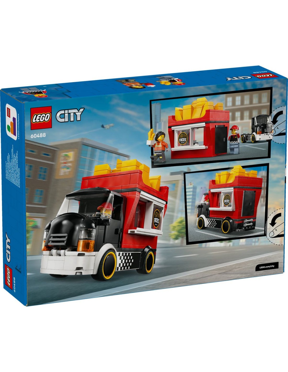 LEGO® City – Furgonetă de cartofi prăjiți