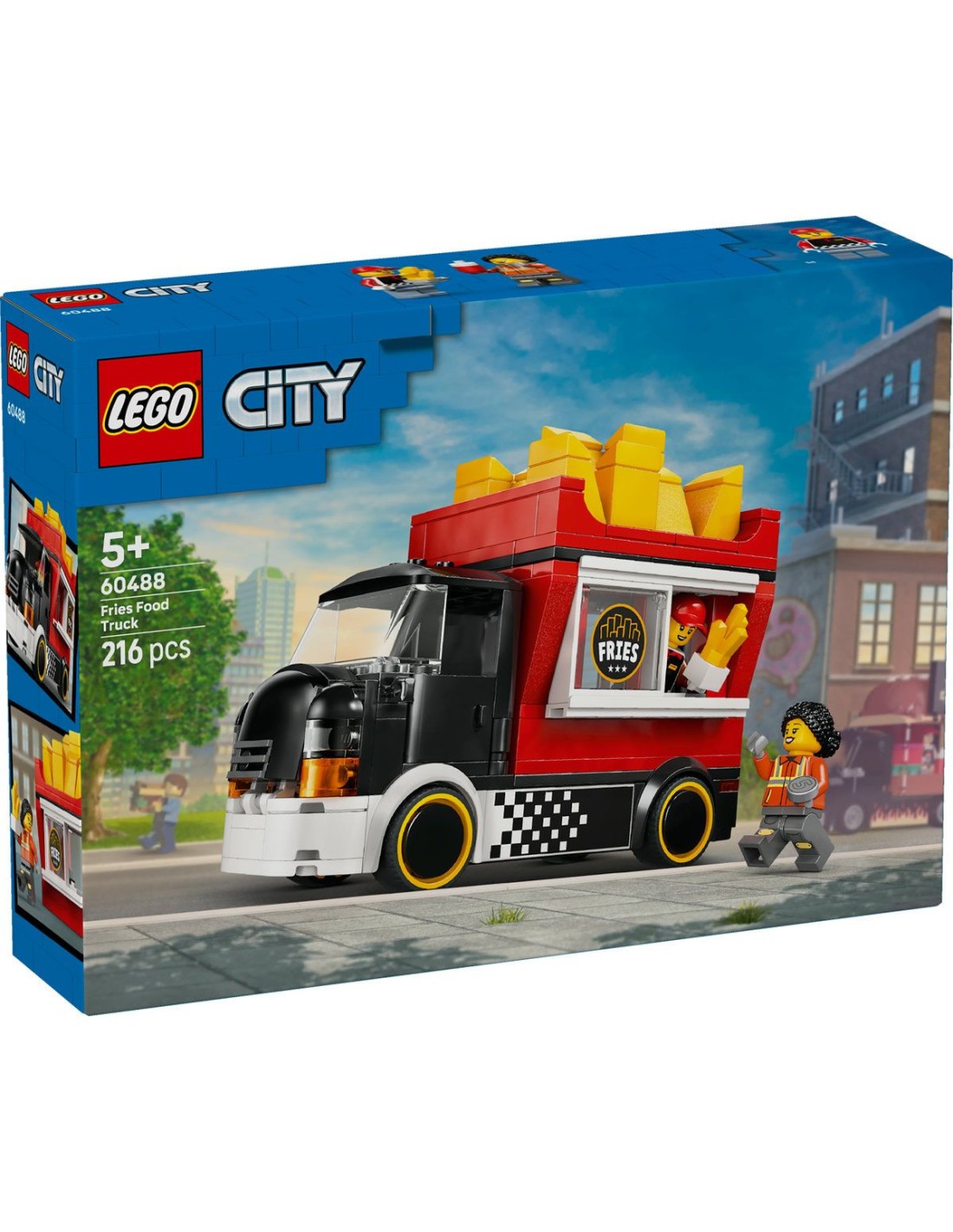 LEGO® City – Furgonetă de cartofi prăjiți