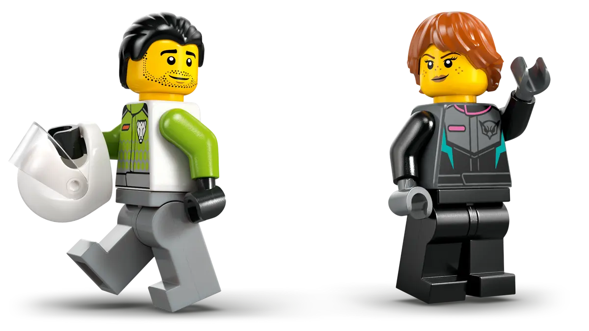 LEGO® City – Avion cu reacție vs. mașină